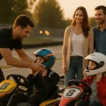 Seguridad en karting para niños y familias